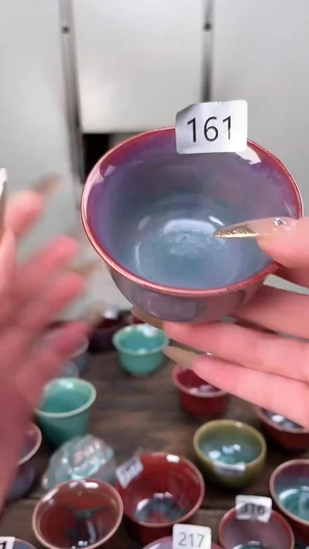 【闪购商品】摆件钧瓷手工茶器窑变