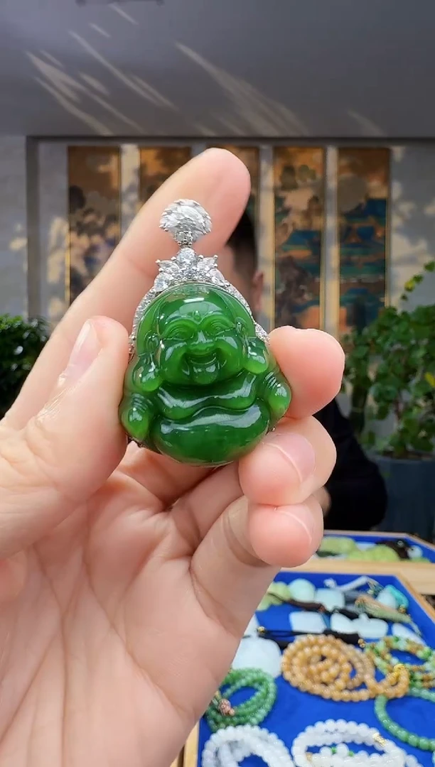 未镶嵌和田玉挂件拍一发一