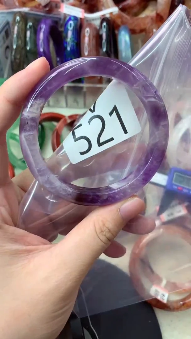 未镶嵌手镯水晶V521-55