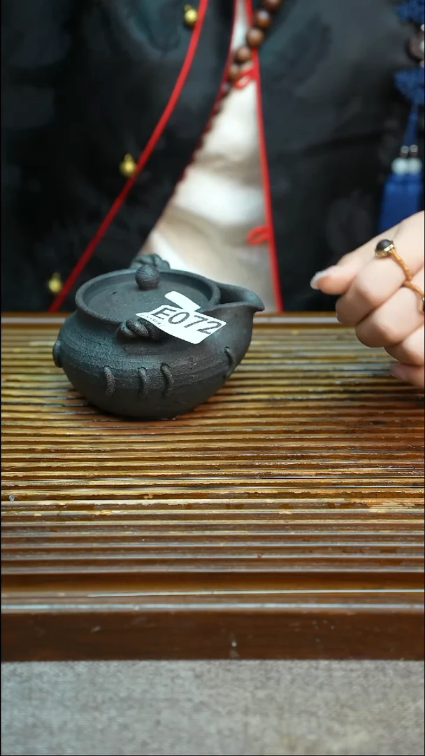 万古烧粗陶手工手作茶具