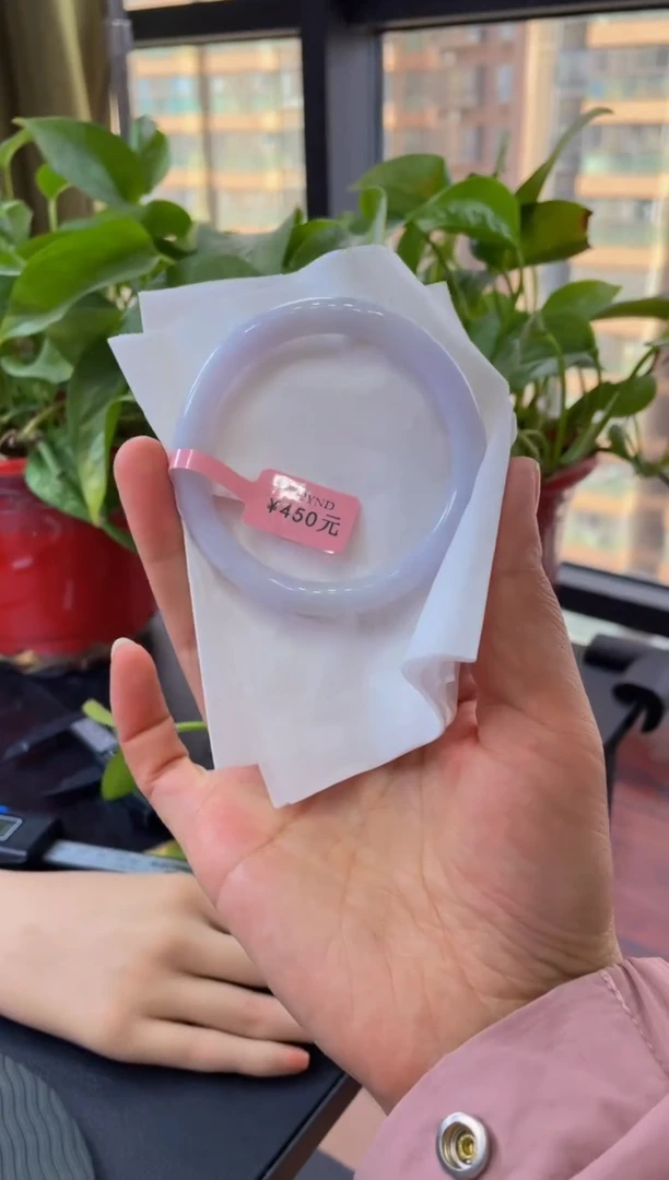 【闪购商品】翡翠手镯未镶嵌圈口57.9手镯18