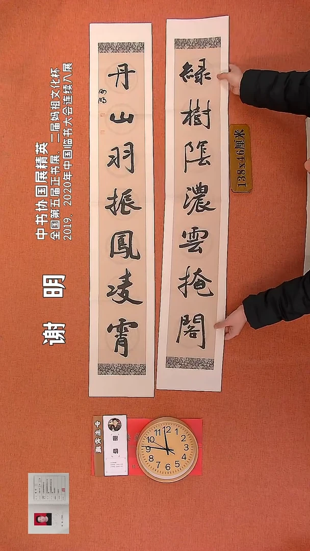 【闪购商品】书法95        谢明书法作品