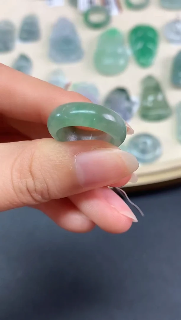 未镶嵌定制翡翠a118毛货翡翠|680