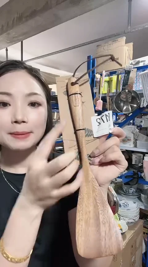 瓷片进口家用百货相思木铲B172