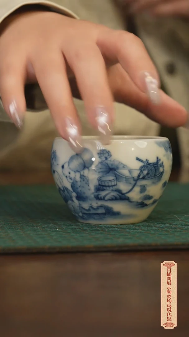 瓷片柴窑青花破价福利