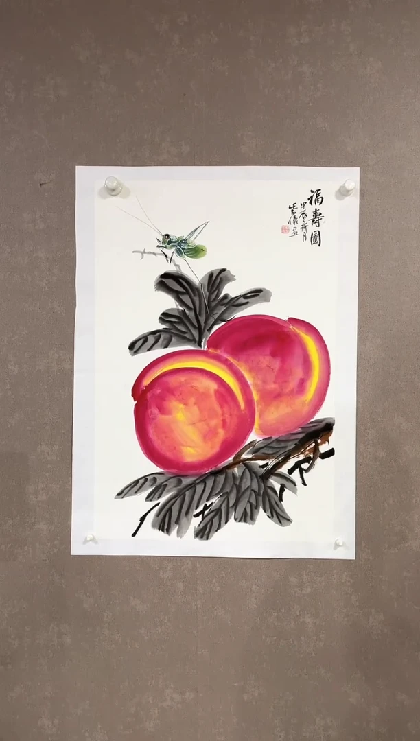 绘画8林紫仪68*45花鸟作品