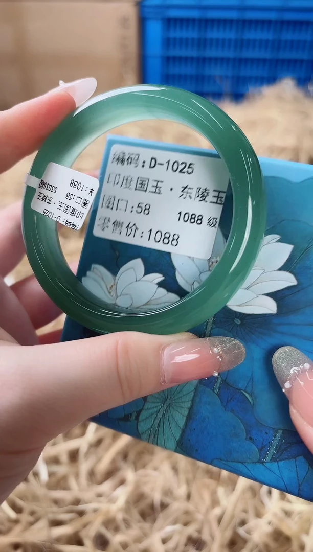 未镶嵌手镯石英质玉D-1025