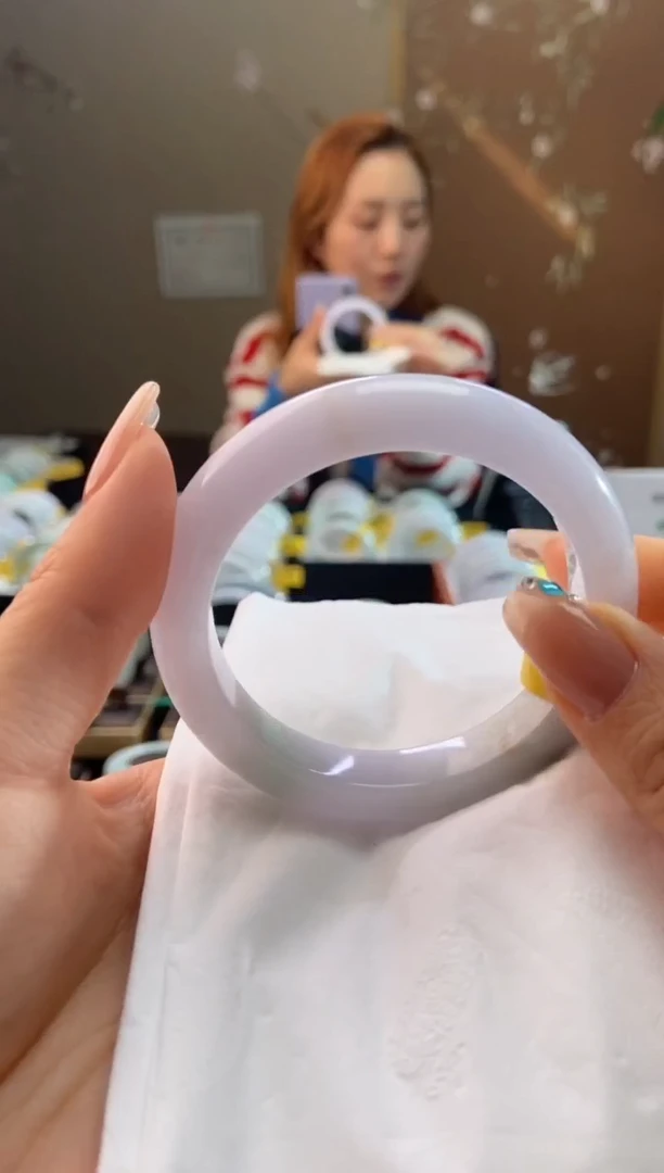 未镶嵌手镯翡翠54.6圈口t