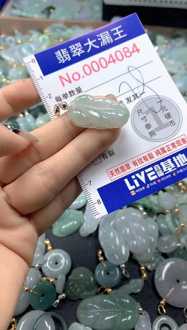 颈饰未镶嵌翡翠4084