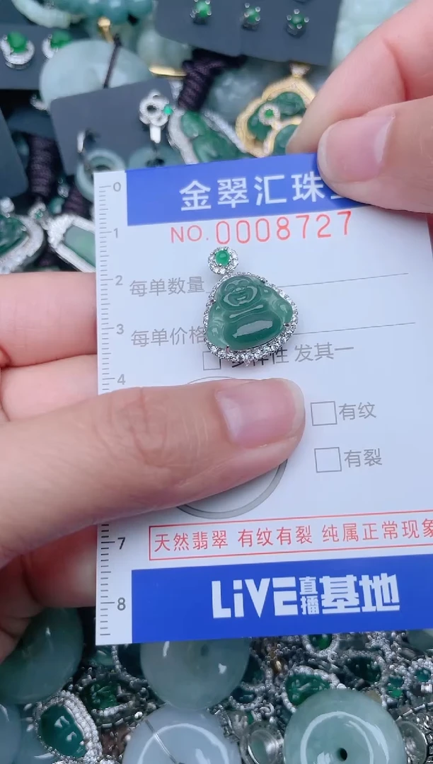 【闪购商品】翡翠颈饰未镶嵌8727...1