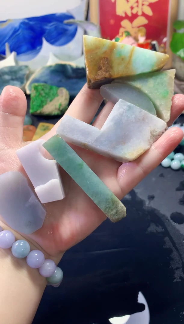 翡翠未镶嵌颈饰119天然翡翠