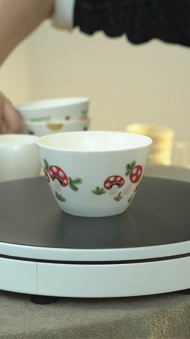杯叶子手作猪口杯（蘑菇）