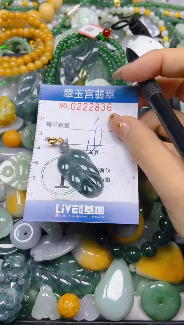 颈饰未镶嵌翡翠闪购C0222836