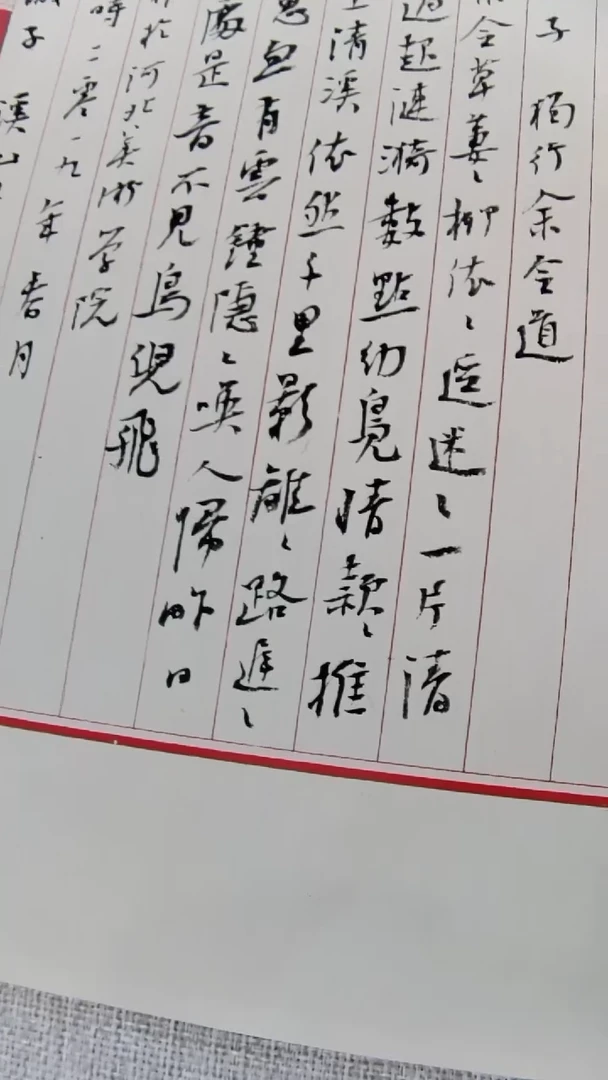 书法东**酒江孝龙书法福利30*40江城子独行余令道