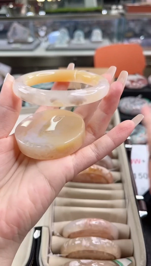 未镶嵌手镯石英质玉56圈口（赠品镯心）3541388
