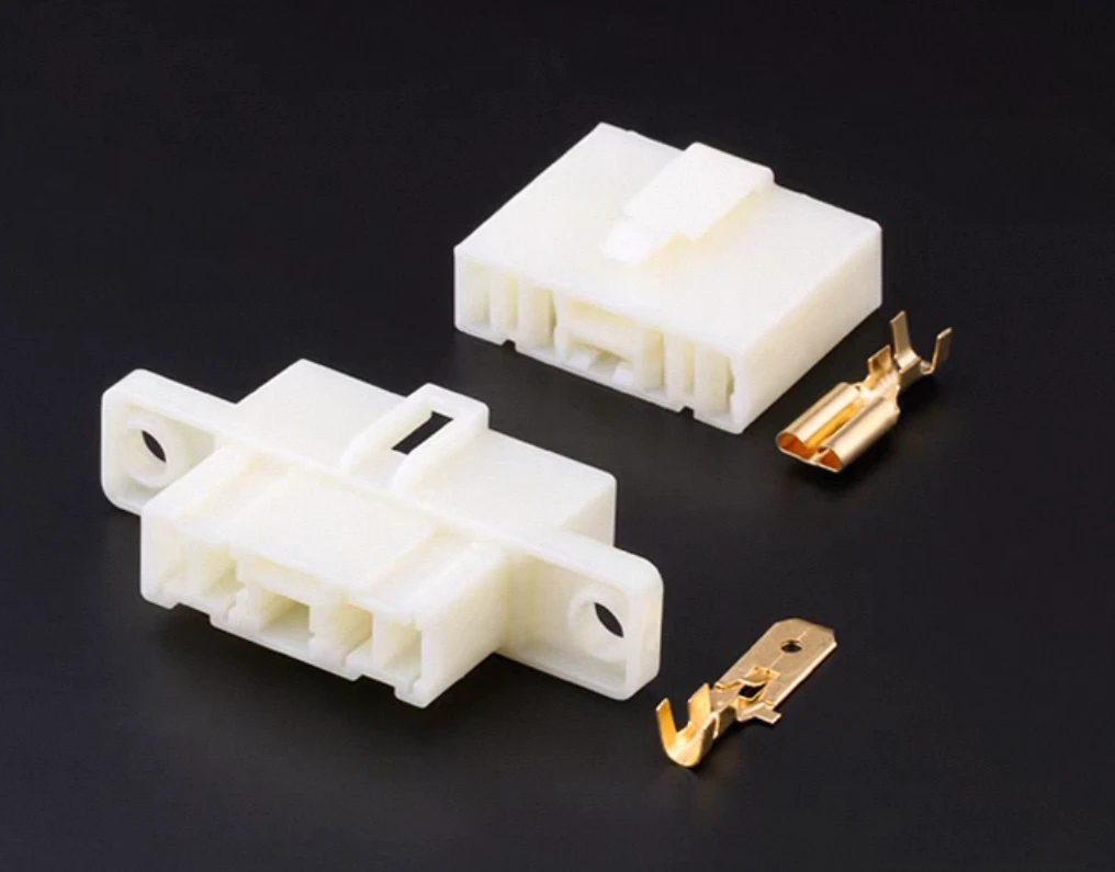 国产车用接插件 带锁定插头/带螺丝孔插座DJ7051-7.8-11/21