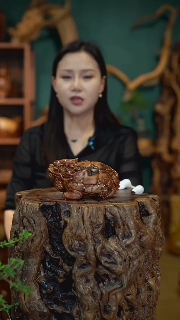 枣木雷击枣木龙龟