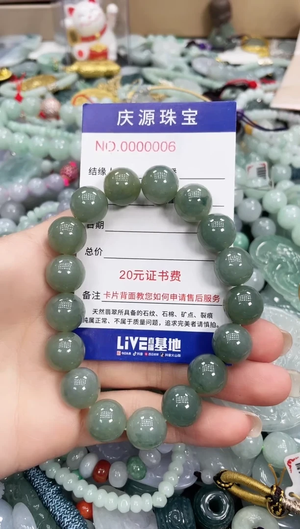 翡翠未镶嵌颈饰355