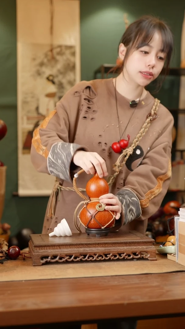 56号精品天然大漆酒葫芦一物一拍~