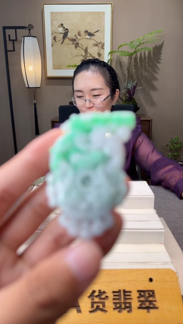 吊坠(不含链)未镶嵌翡翠六*士DR@@