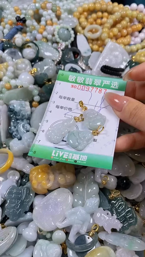 【闪购商品】翡翠颈饰未镶嵌闪购0097787多样性发其一