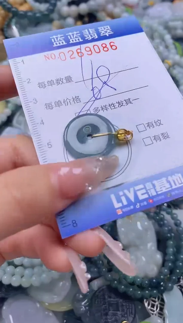 翡翠未镶嵌颈饰闪购0269086多样性发其一