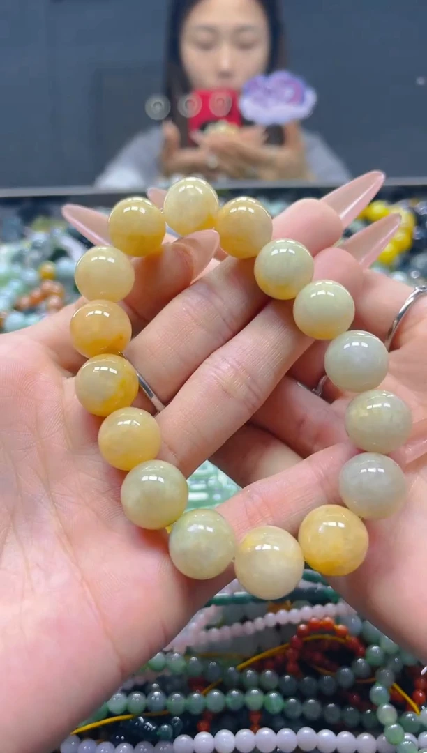 颈饰未镶嵌翡翠13MM