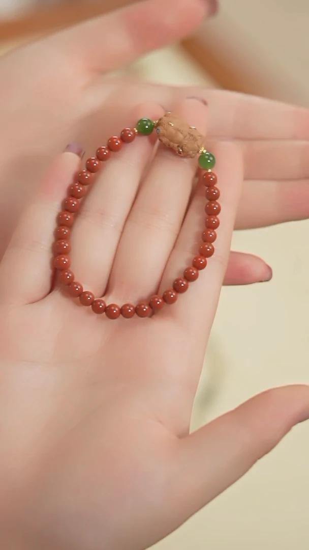 【闪购商品】南红玛瑙手串未镶嵌【云边】南红玛瑙 度母手串