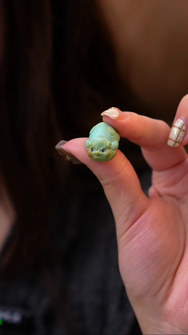 未镶嵌绿松石雕刻件貅修