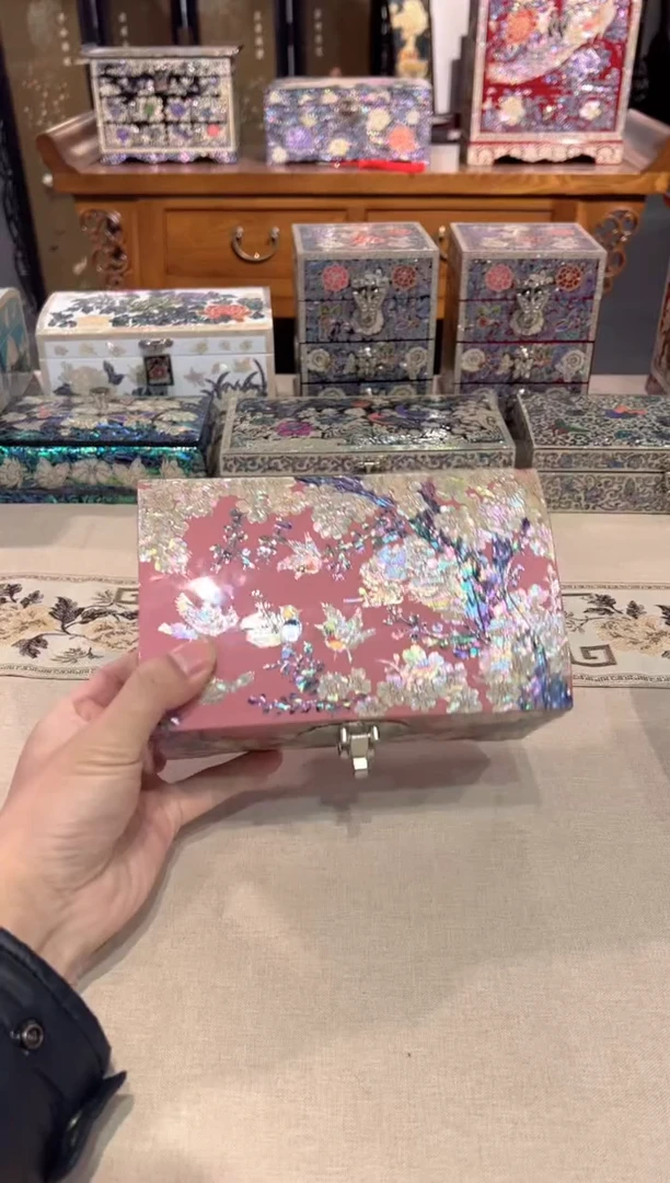 【闪购商品】鱼锁满贝底弘贝雅螺钿漆器文化馆