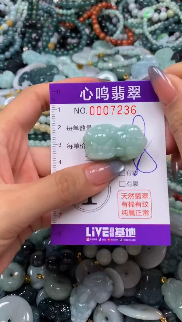 颈饰未镶嵌翡翠闪购007236
