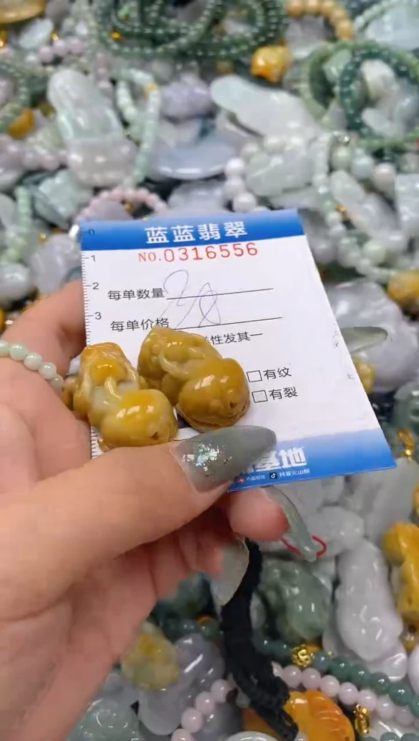 翡翠未镶嵌颈饰闪购0316556多样性发其一