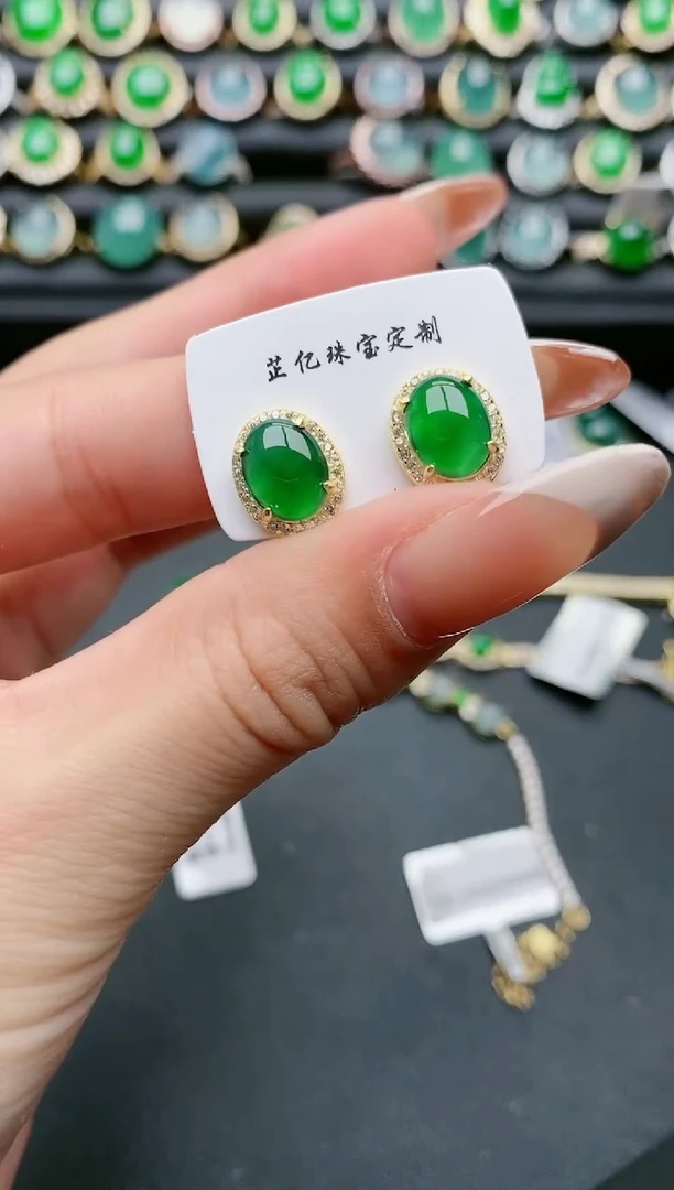 【闪购商品】翡翠戒指银S925镶嵌111111