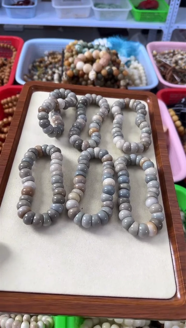 【闪购商品】白玉菩提手串15*菩提根干磨蒜瓣大肠