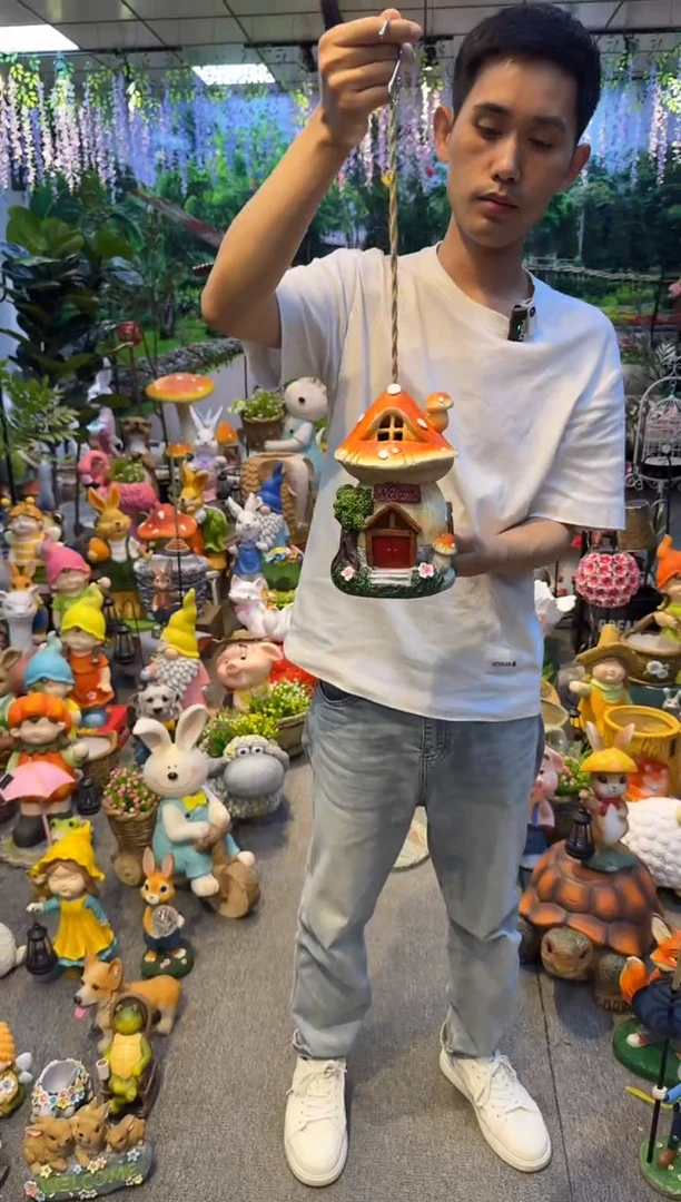 无花朵花园庭院摆件&00&