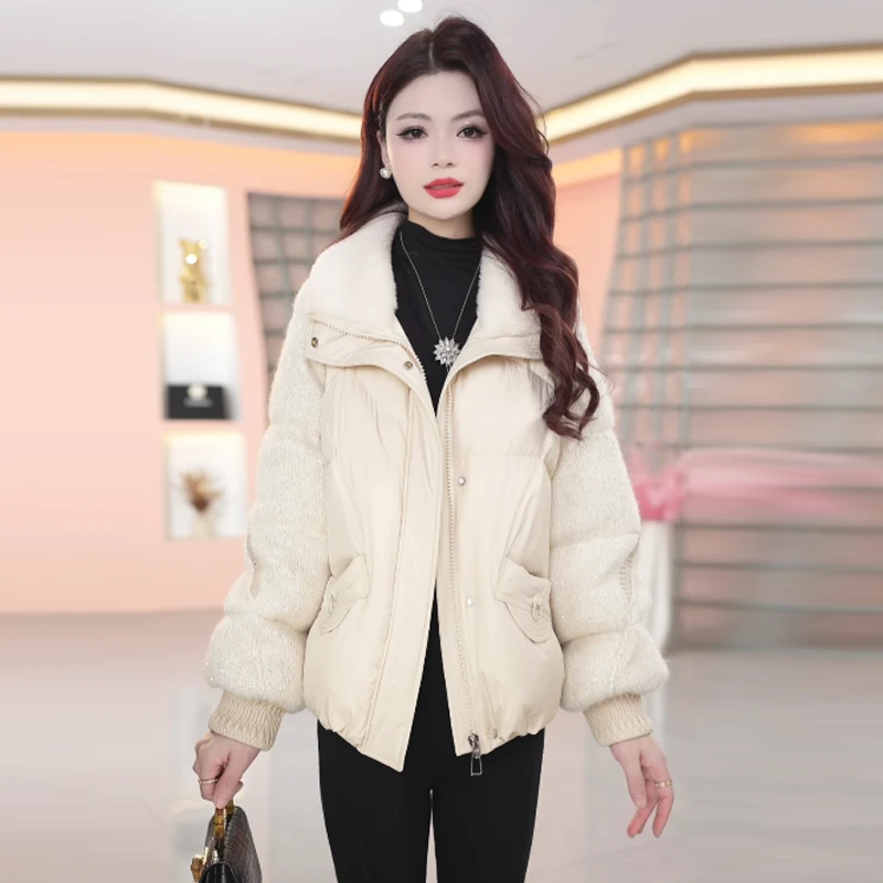 【羽绒服】冬季白鸭绒羽绒服百搭新款时尚莫瑞系穿搭休闲保暖外套女