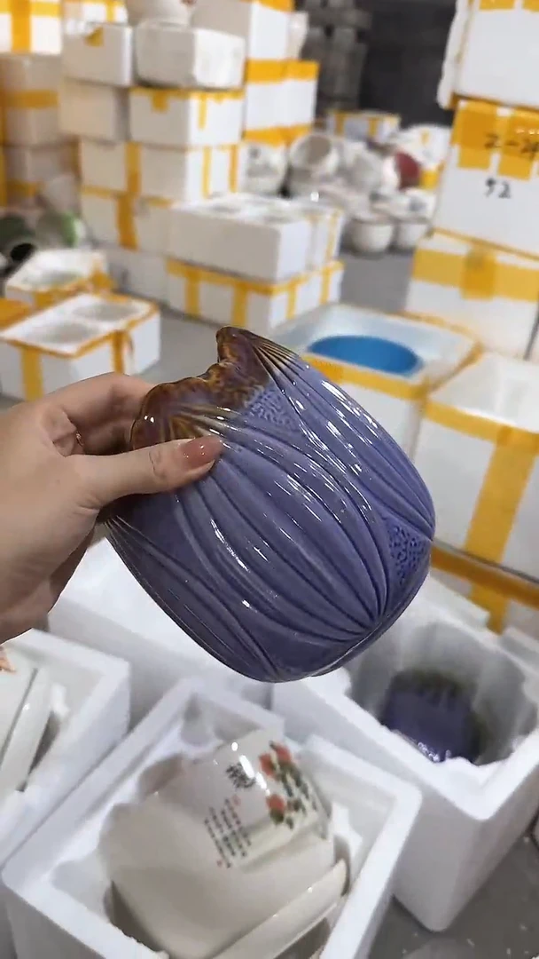 高温陶瓷花盆+E7