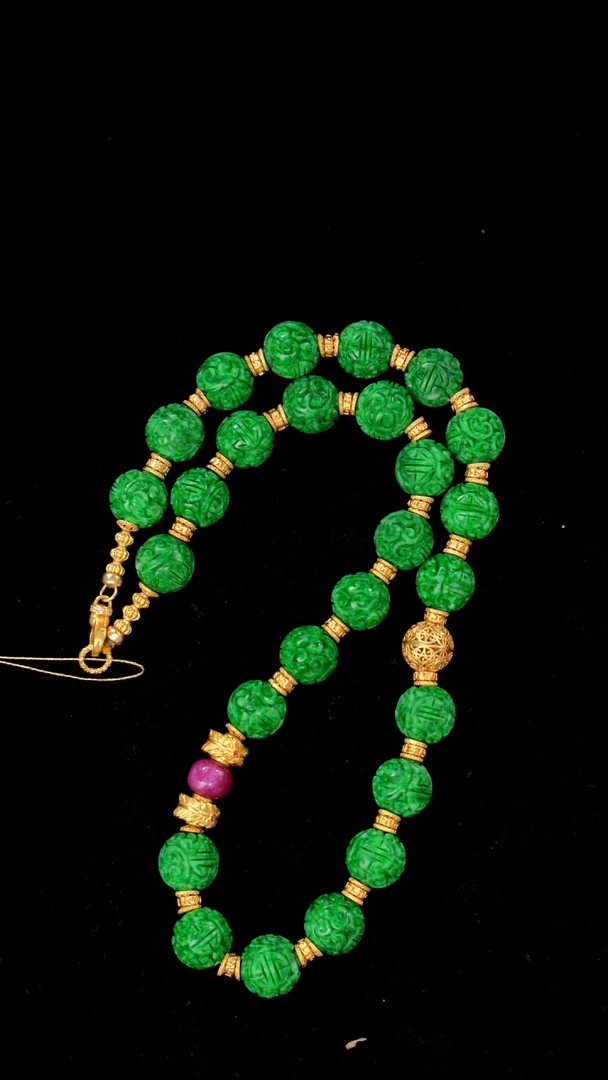 颈饰未镶嵌翡翠M****i项链