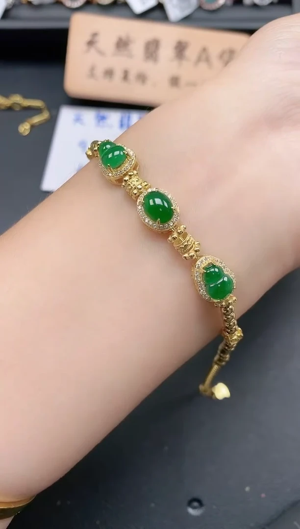 银S925镶嵌戒指翡翠11111