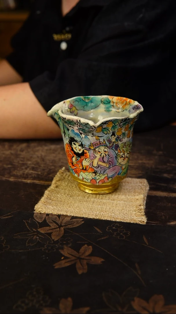 旁舍园园   钟馗系列公道杯001