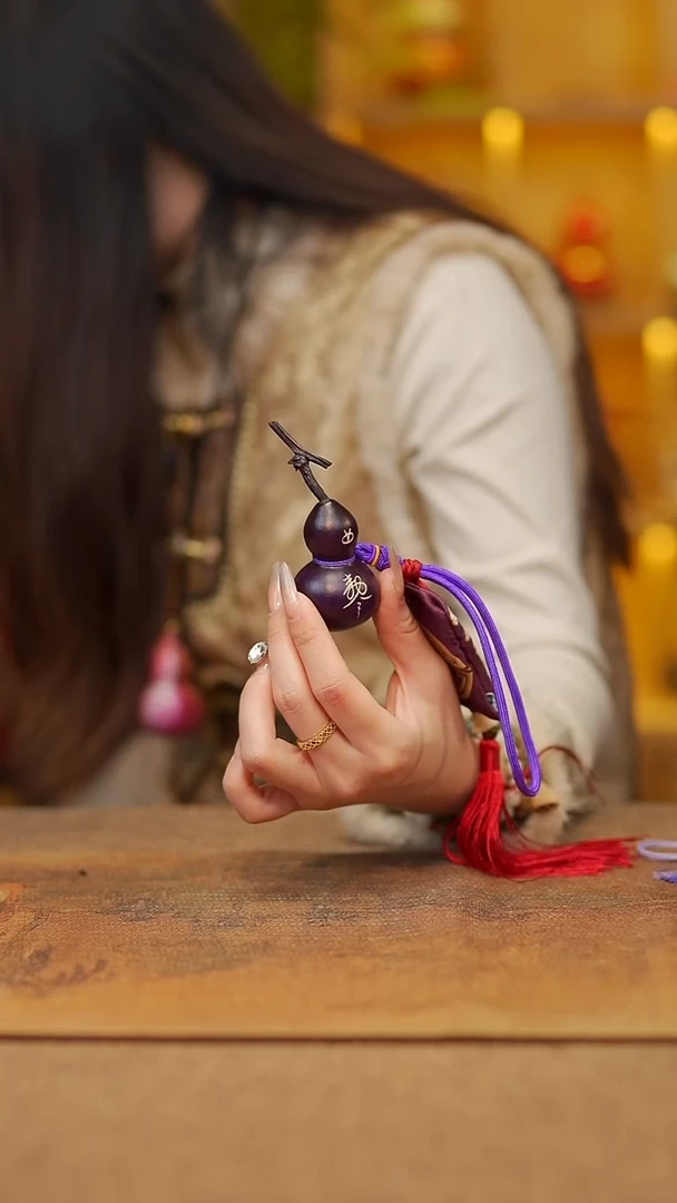 【闪购商品】69宴禾堂天然漆艺小葫芦--58