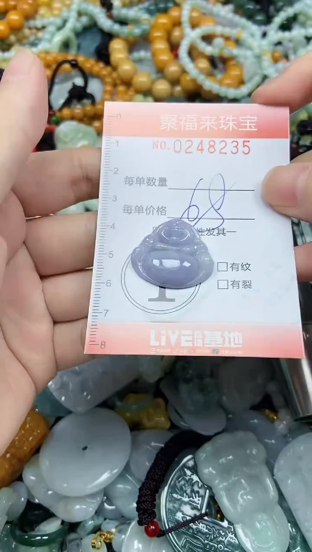 未镶嵌挂件翡翠闪购0248235