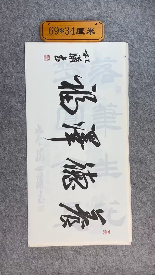 书法0051中书协杜潇  书法作品