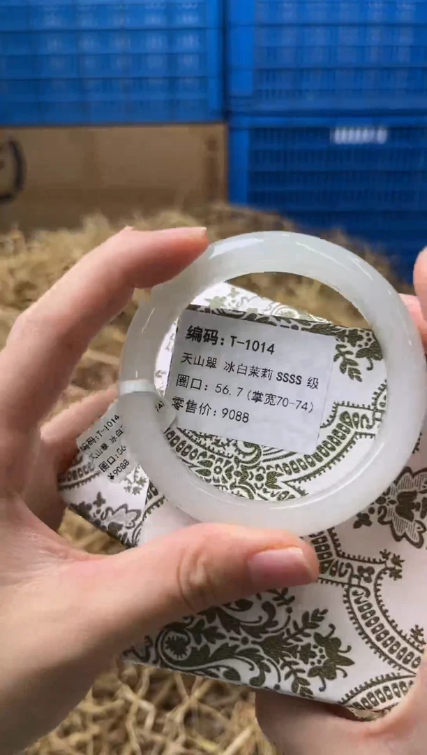 未镶嵌手镯石英质玉T-1014