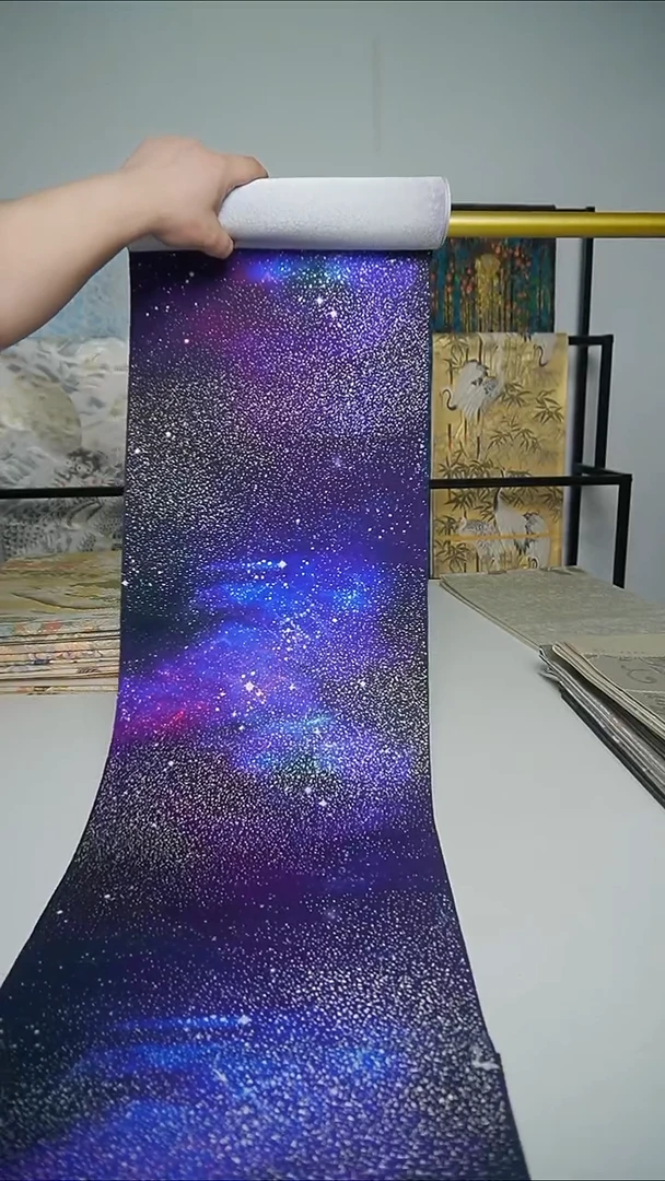 织绣织锦96星空。