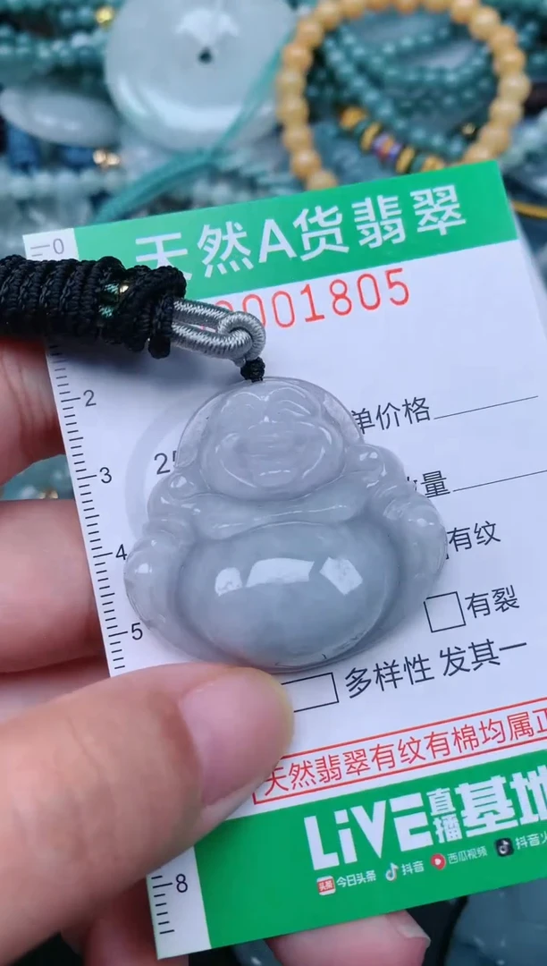 翡翠未镶嵌颈饰.0001805