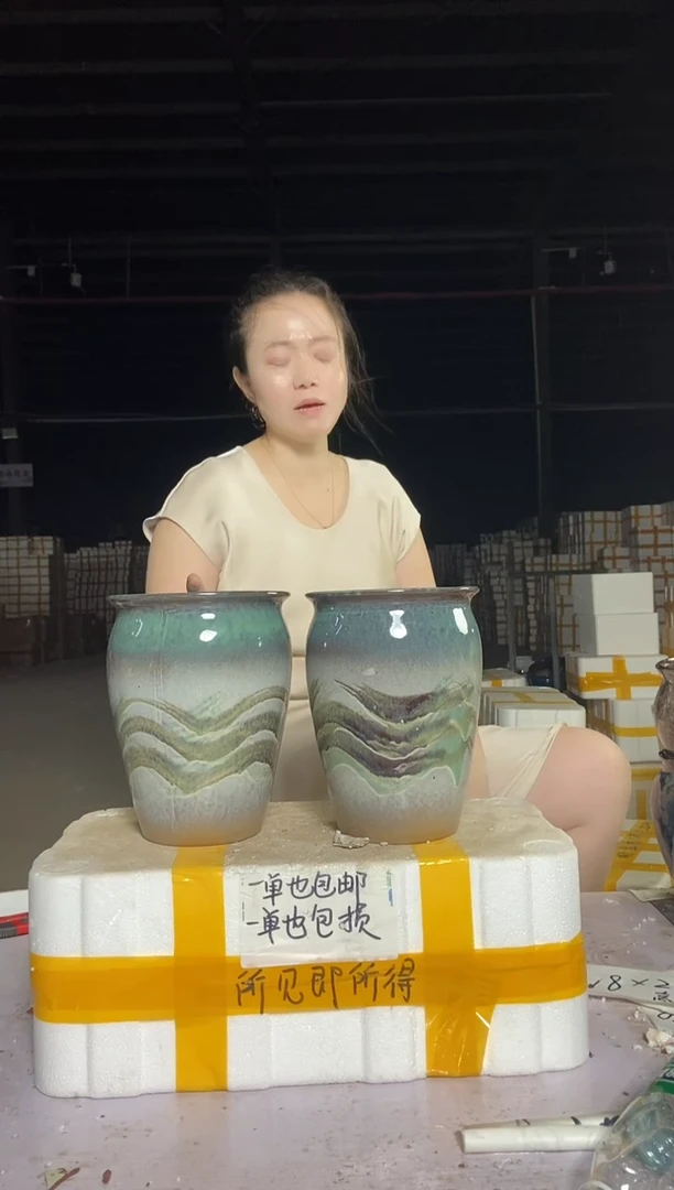 宜兴紫砂粗陶花盆17/24