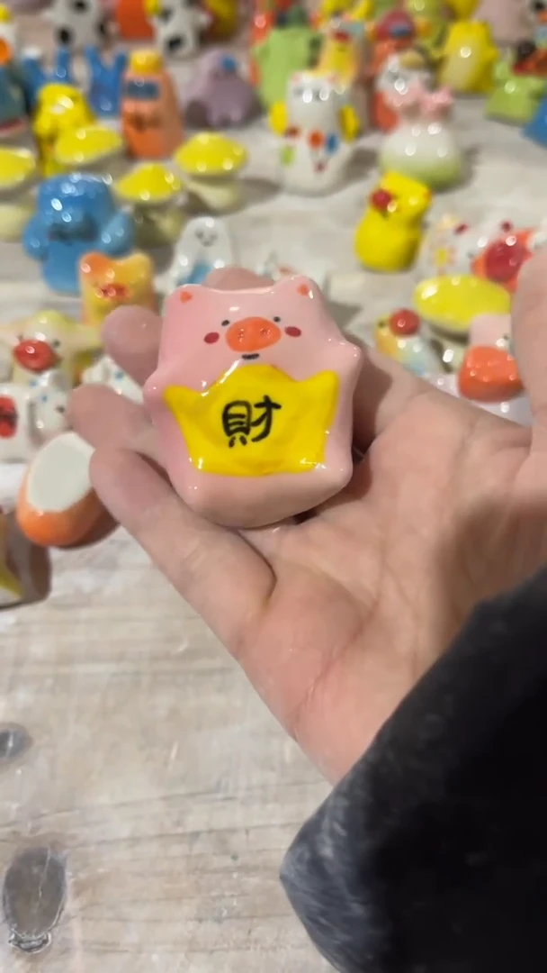 【闪购商品】摆件手工微瑕陶瓷236