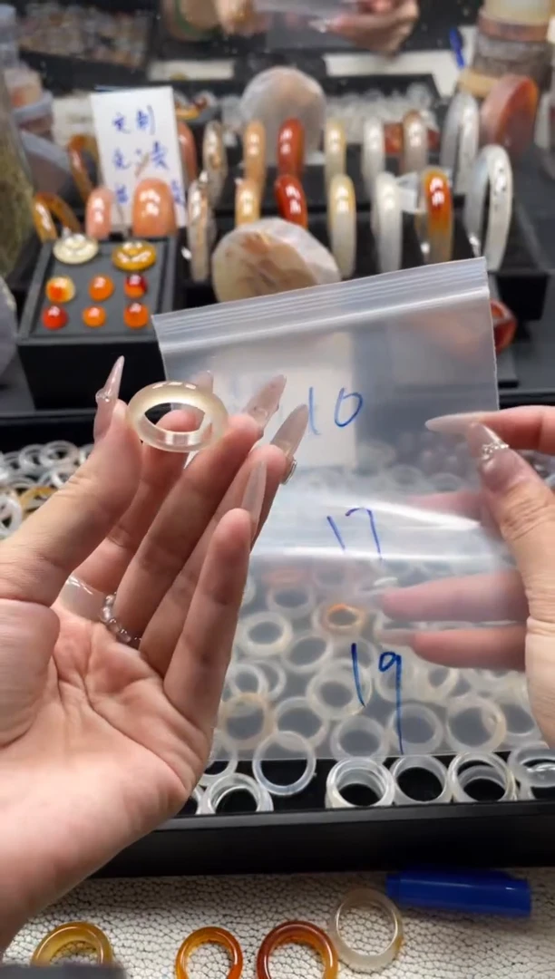 未镶嵌戒指玛瑙/玉髓10