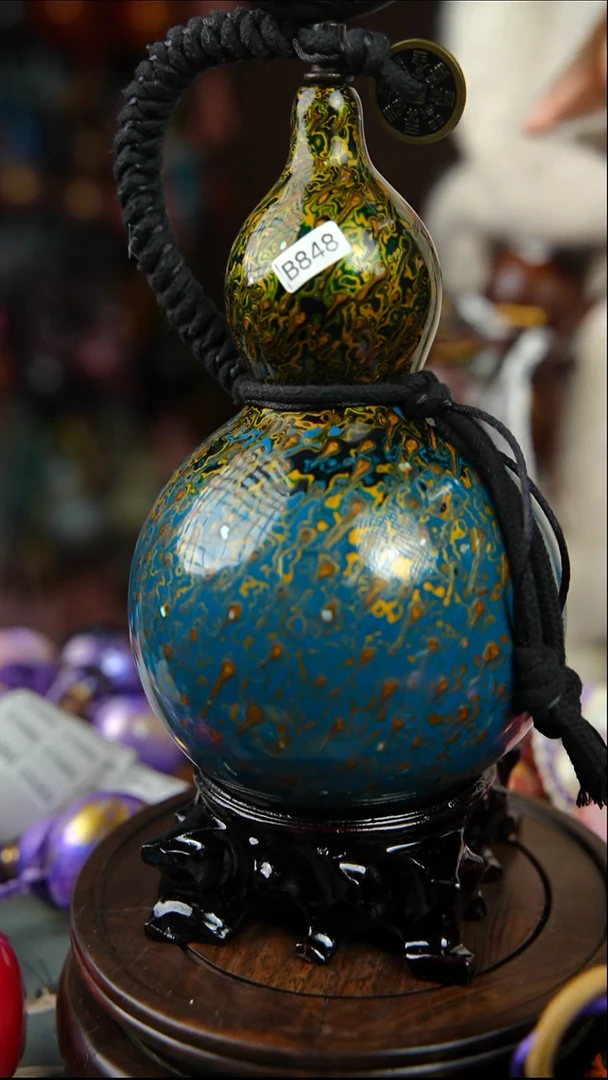 485号900ml左右非遗大漆酒葫芦